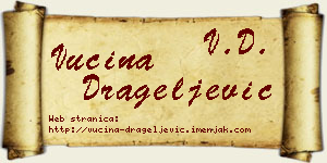 Vucina Drageljević vizit kartica